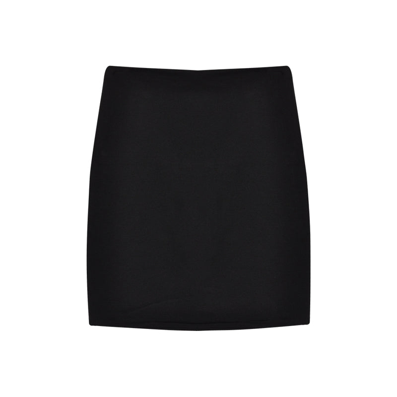 Black skirt on a white background